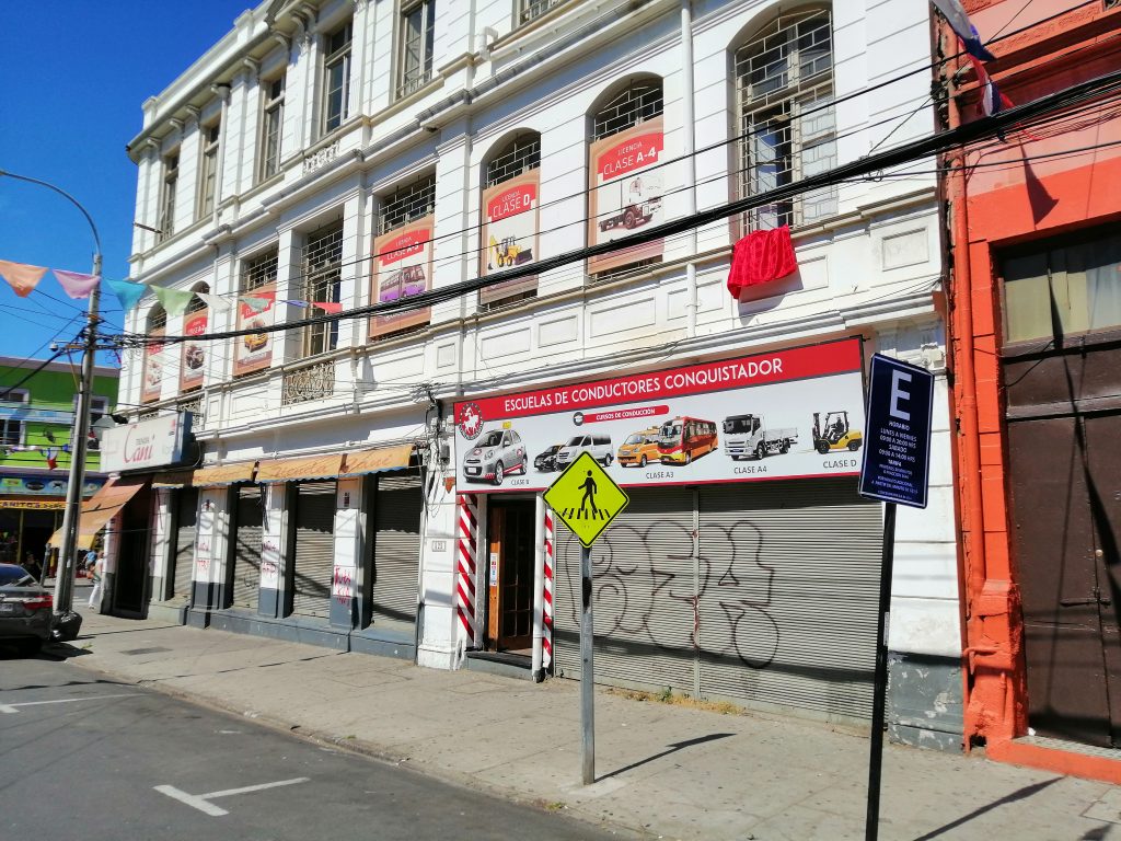 Sede Valparaíso de Escuela de Conductores Conquistador